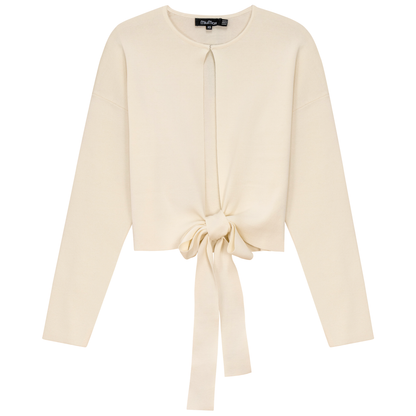 Knit Tie Bolero