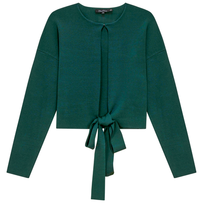 Knit Tie Bolero