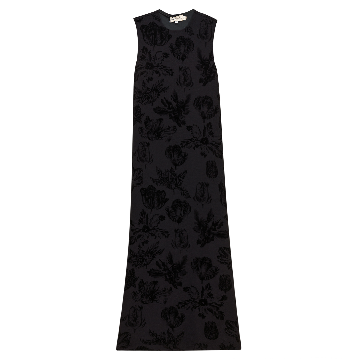 Flocked Velour Maxi Jumper