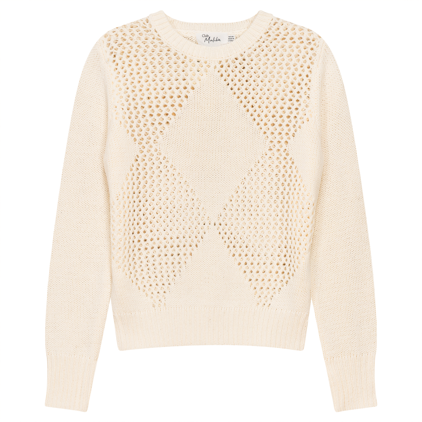 Knitted Boucle Sweater