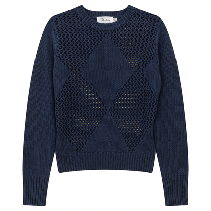 Knitted Boucle Sweater