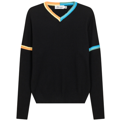Drop Sleeve Ribbed Knit Sweater