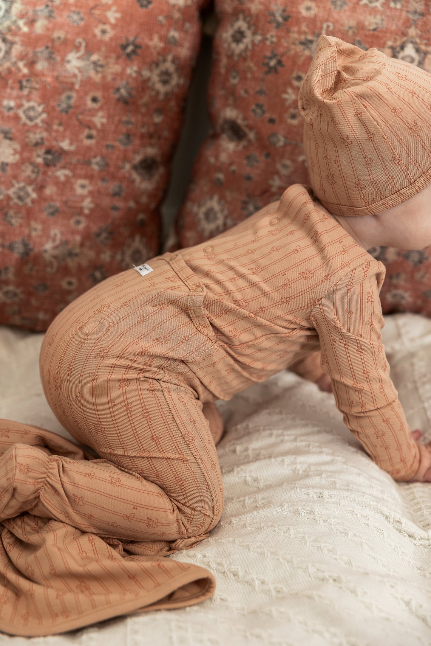 Soft Cotton Modal Onesie and Hat