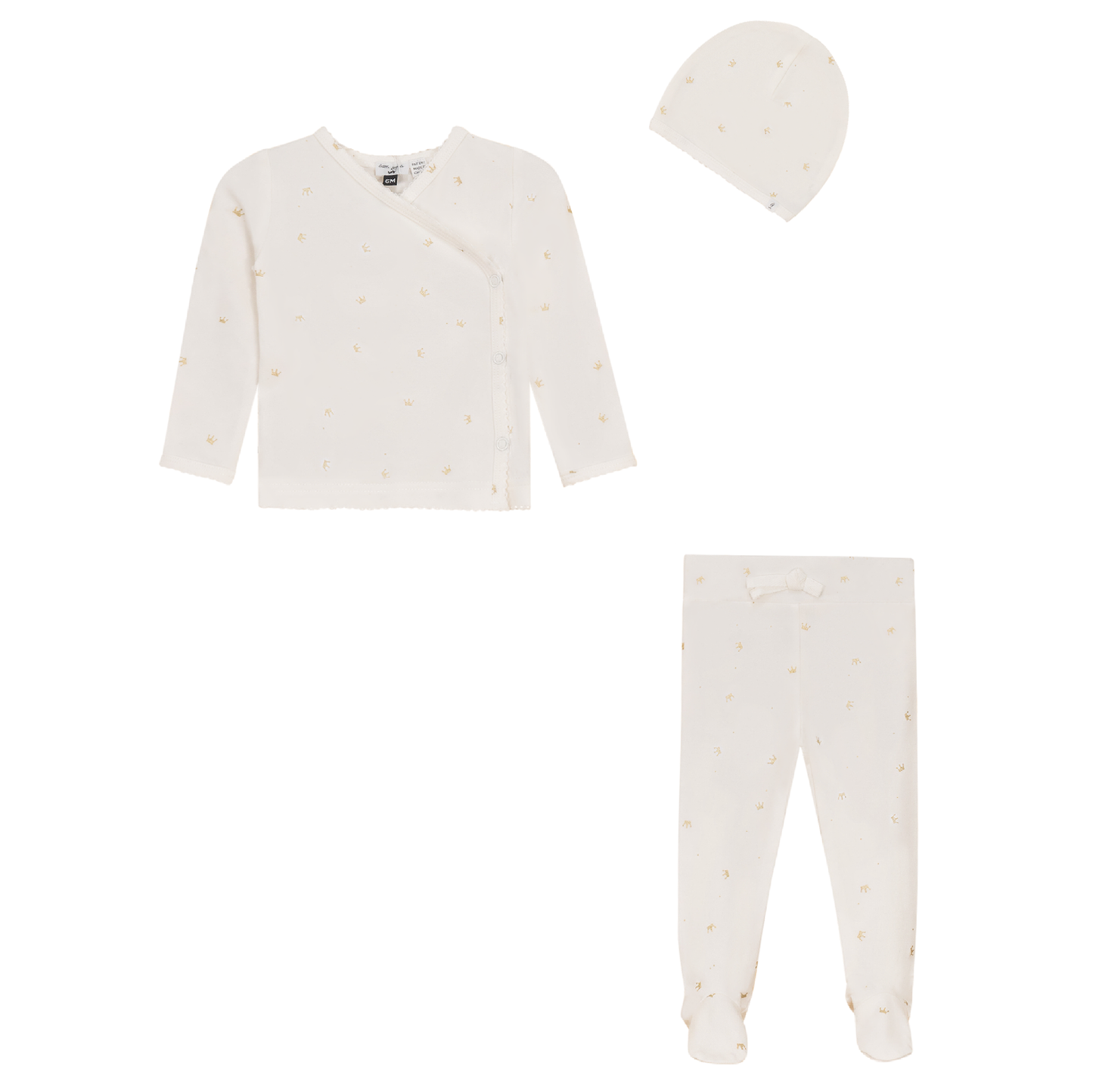Crown Print 3Pc Set