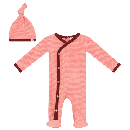 Stripe Stretch Knit Onesie set