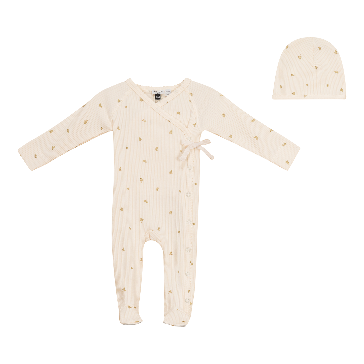 Leaf Print Onesie Set
