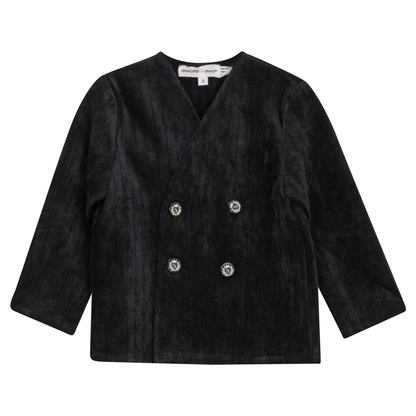 Striped Velour Jacket