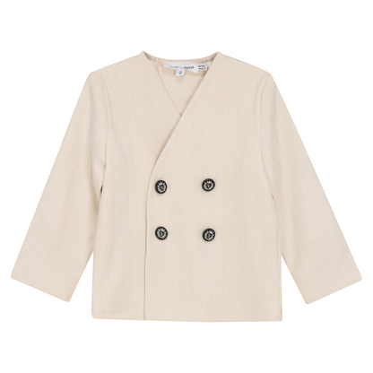 Striped Velour Jacket