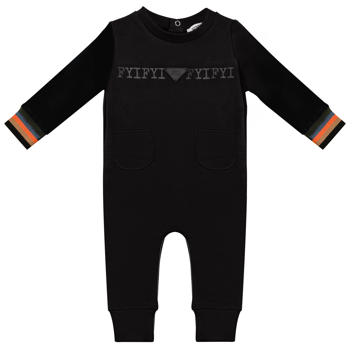 Striped Trim Onesie