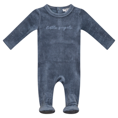 Velour Ribbed Onesie