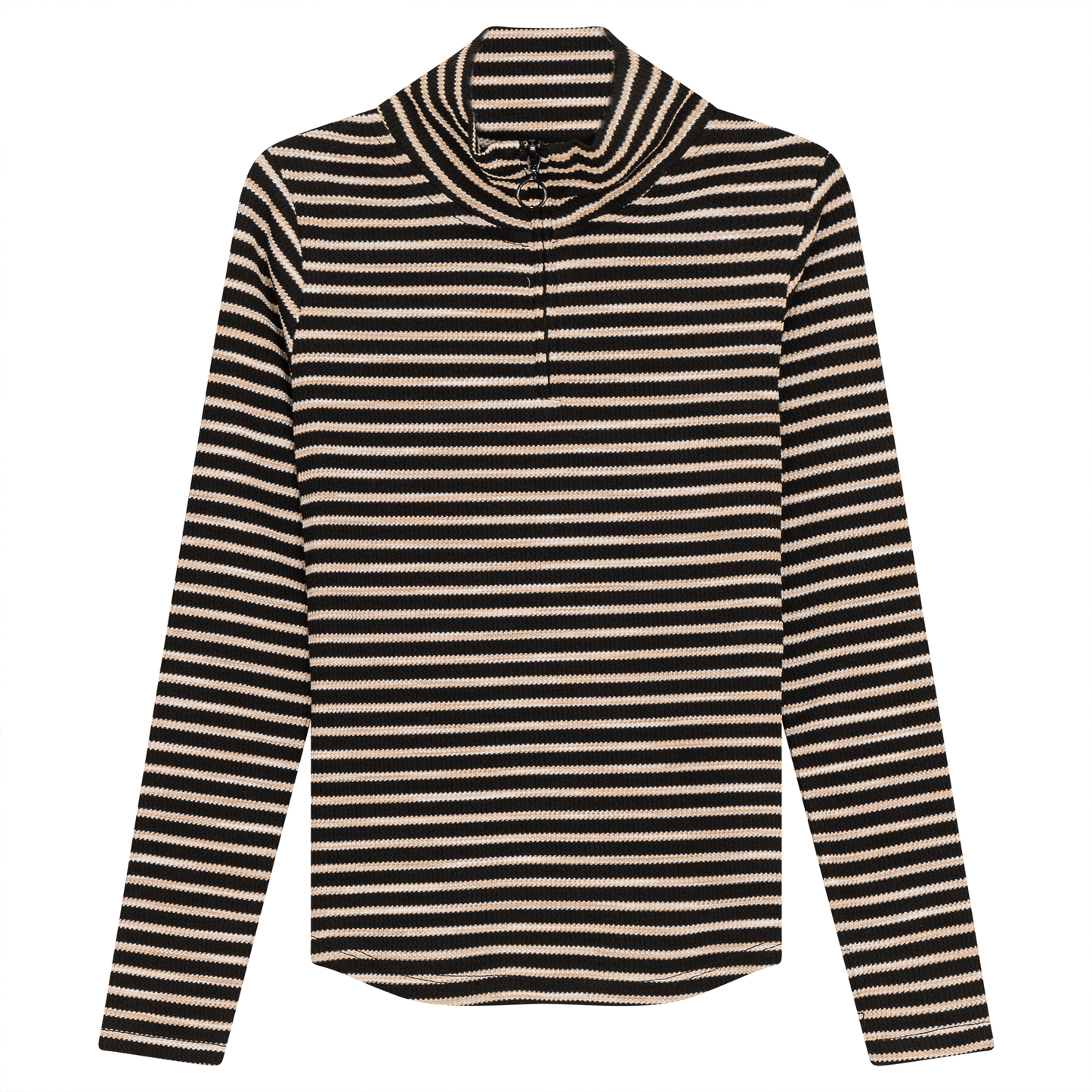 Stripe Waffle Knit Top
