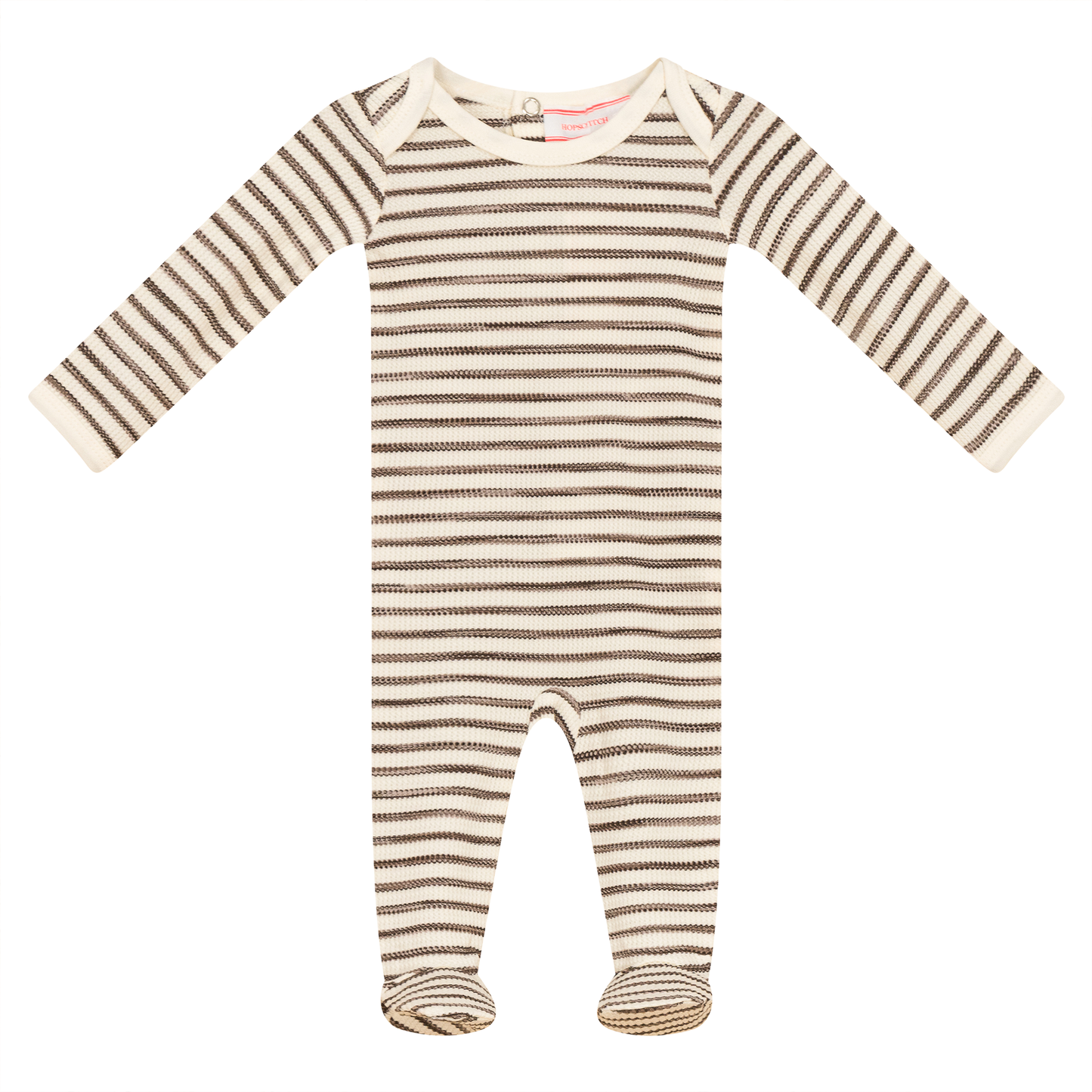 Stripe Waffle Knit Onesie