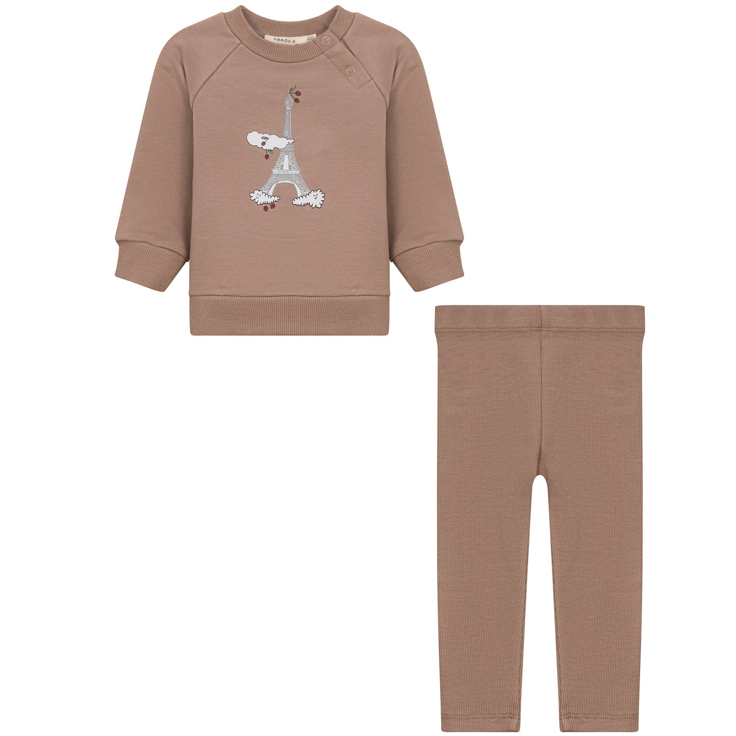 Eiffel Tower Print 2Pc Set