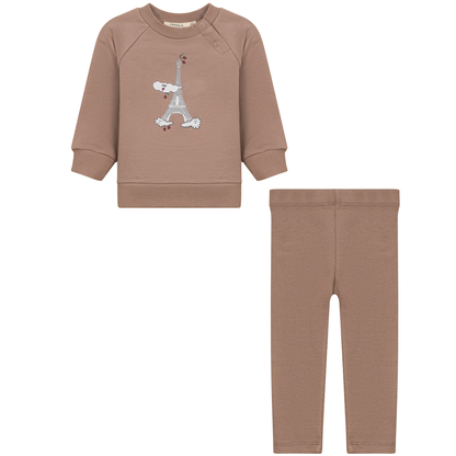 Eiffel Tower Print 2Pc Set