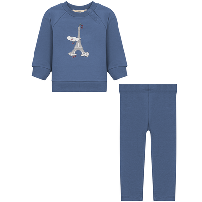 Eiffel Tower Print 2Pc Set