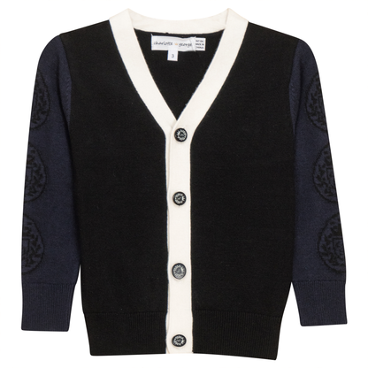 Crest Knit Cardigan