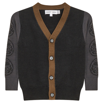 Crest Knit Cardigan