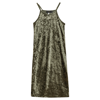 Crushed Velour Maxi Jumper