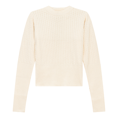 Textured Knit Crop Top