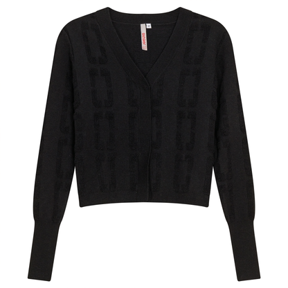 Jacquard Knit Bolero