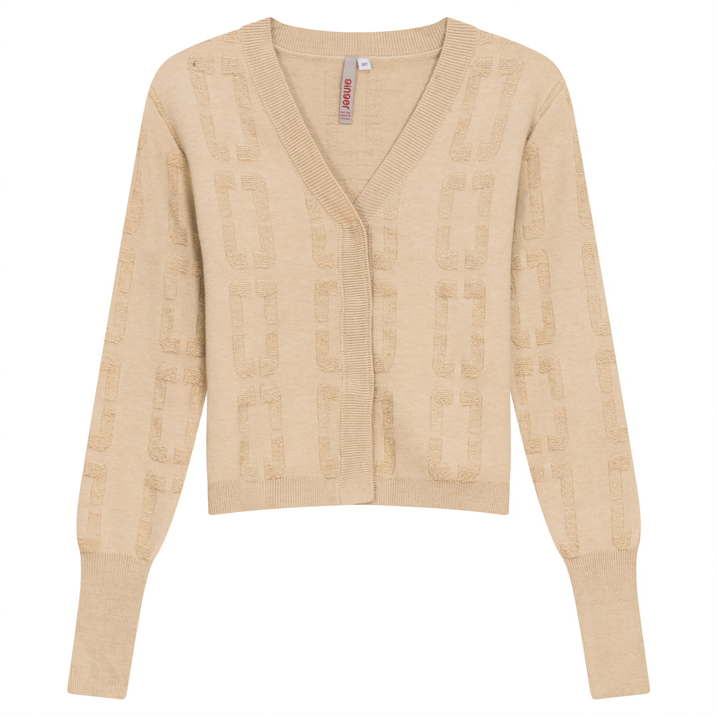 Jacquard Knit Bolero