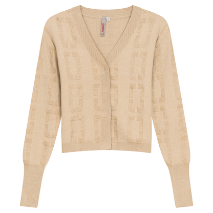 Jacquard Knit Bolero