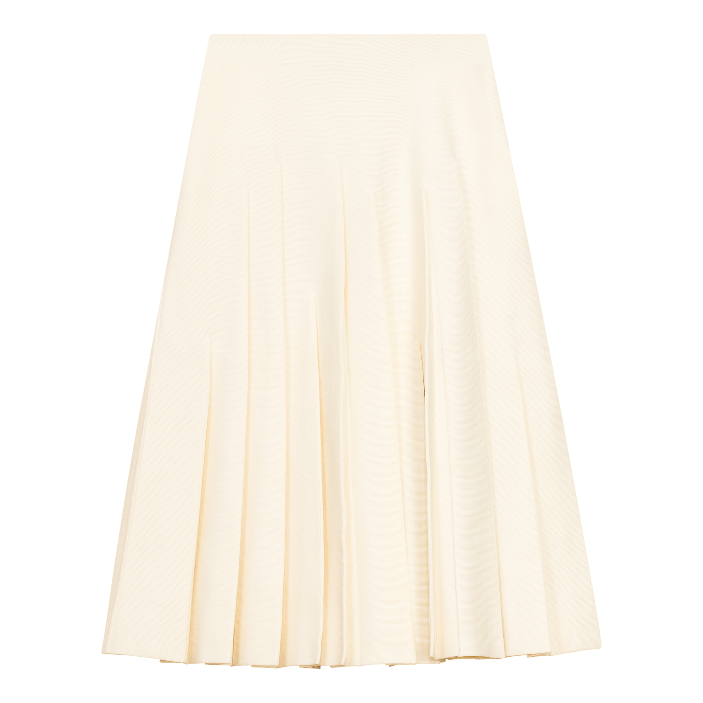 Knit Pleated Skirt