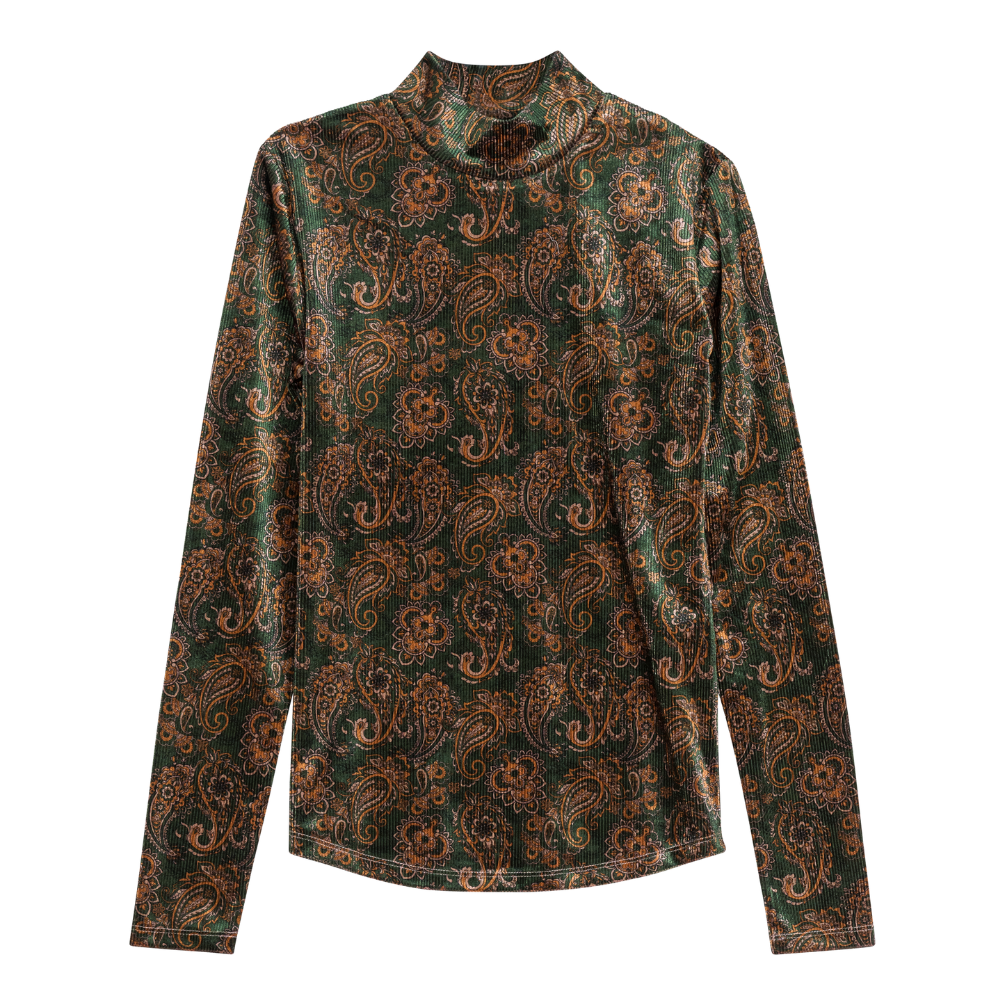 Paisley Stretch Knit Top