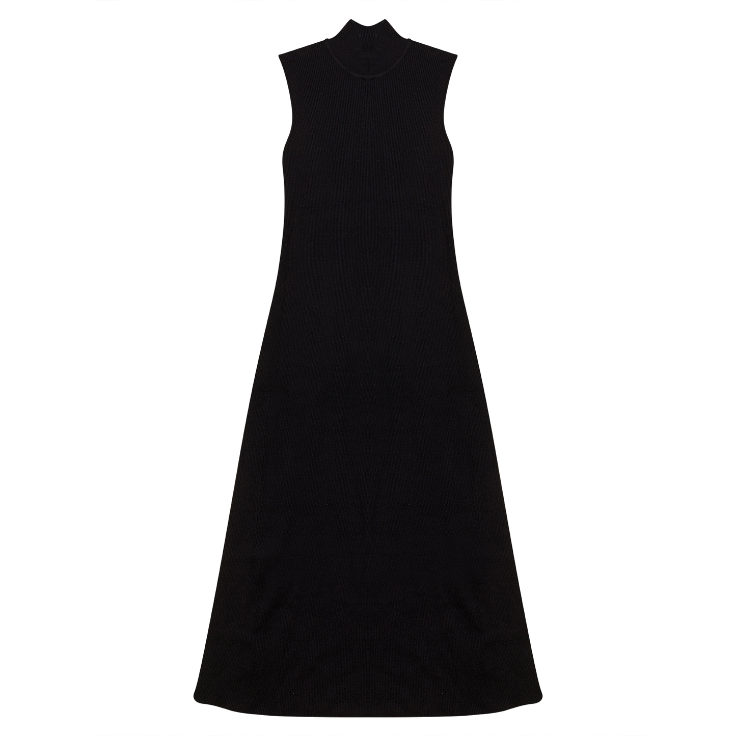 Mock Neck Ribbed Jumper