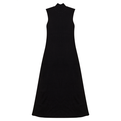 Mock Neck Ribbed Jumper