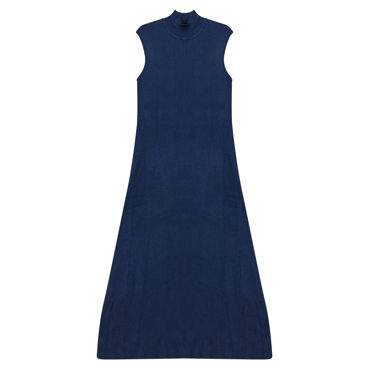 Mock Neck Ribbed Jumper