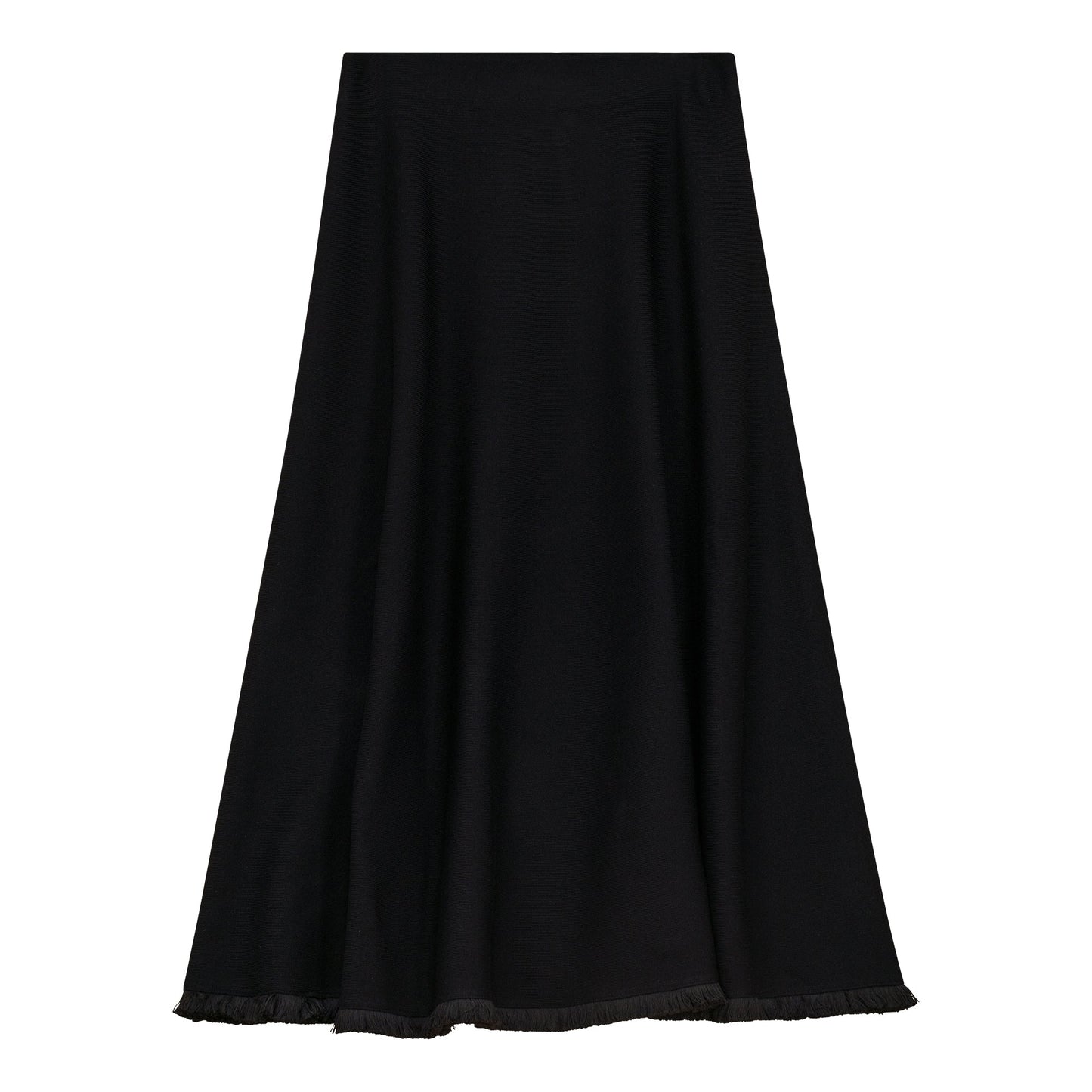 Knit Flared Skirt