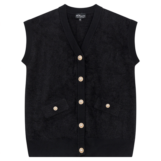 Maternity Mohair Vest Cardigan