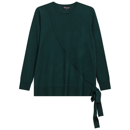 Maternity Fake Wrap Sweater