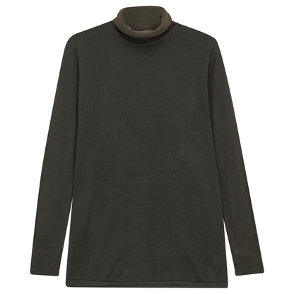 Maternity Thin Knit Turtleneck