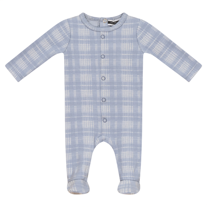 Brushed Rib Plaid Onesie