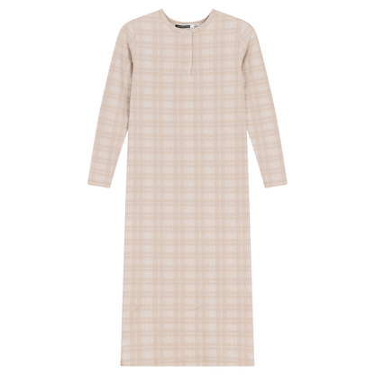 Brushed Rib Plaid Night Gown