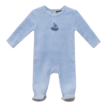 Boat Print Onesie
