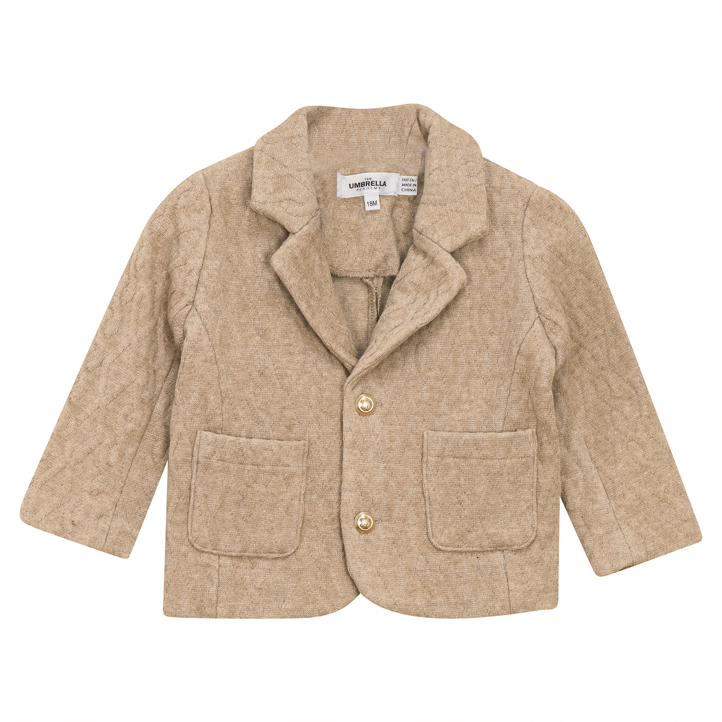 Textured Knit Blazer