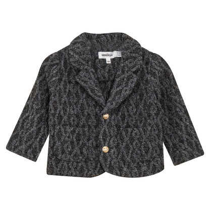 Textured Knit Blazer