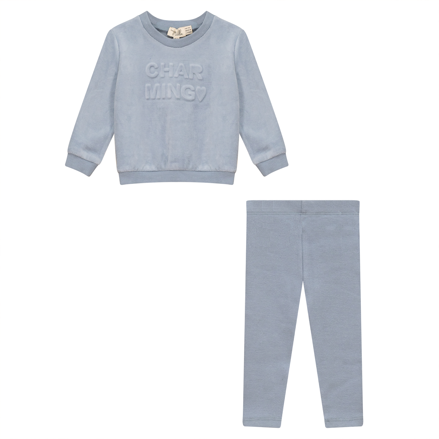 Charming and Darling Print 2Pc Set
