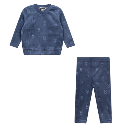 Bunny Motif 2Pc Set