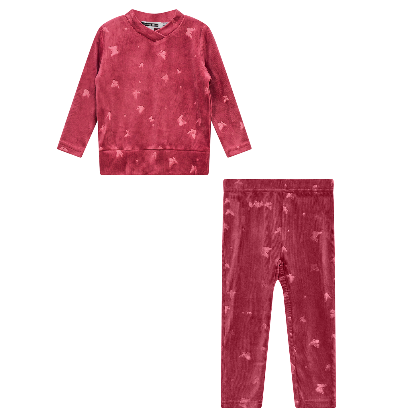 Butterfly Motif 2Pc Set
