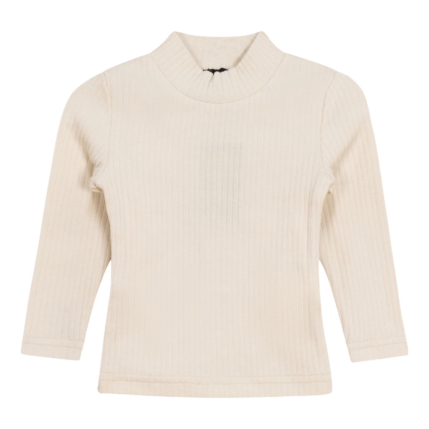Ribbed Mock Neck Top