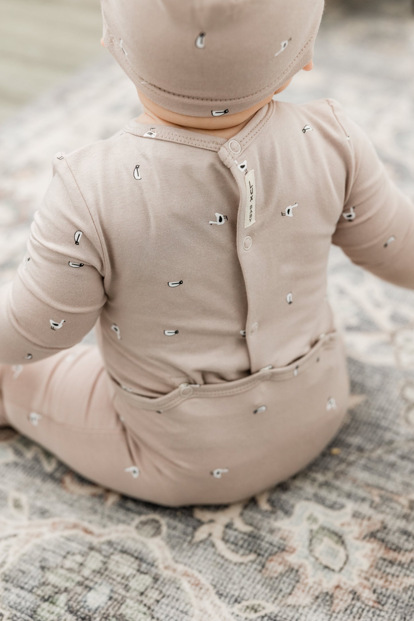 Penguin Printed Onesie Set
