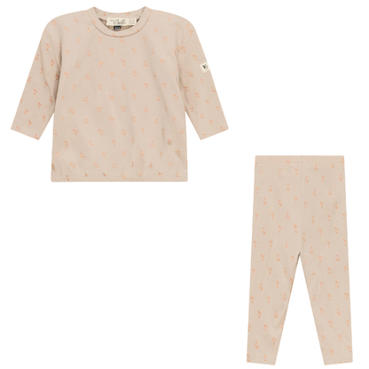Raddish Print 2Pc Set