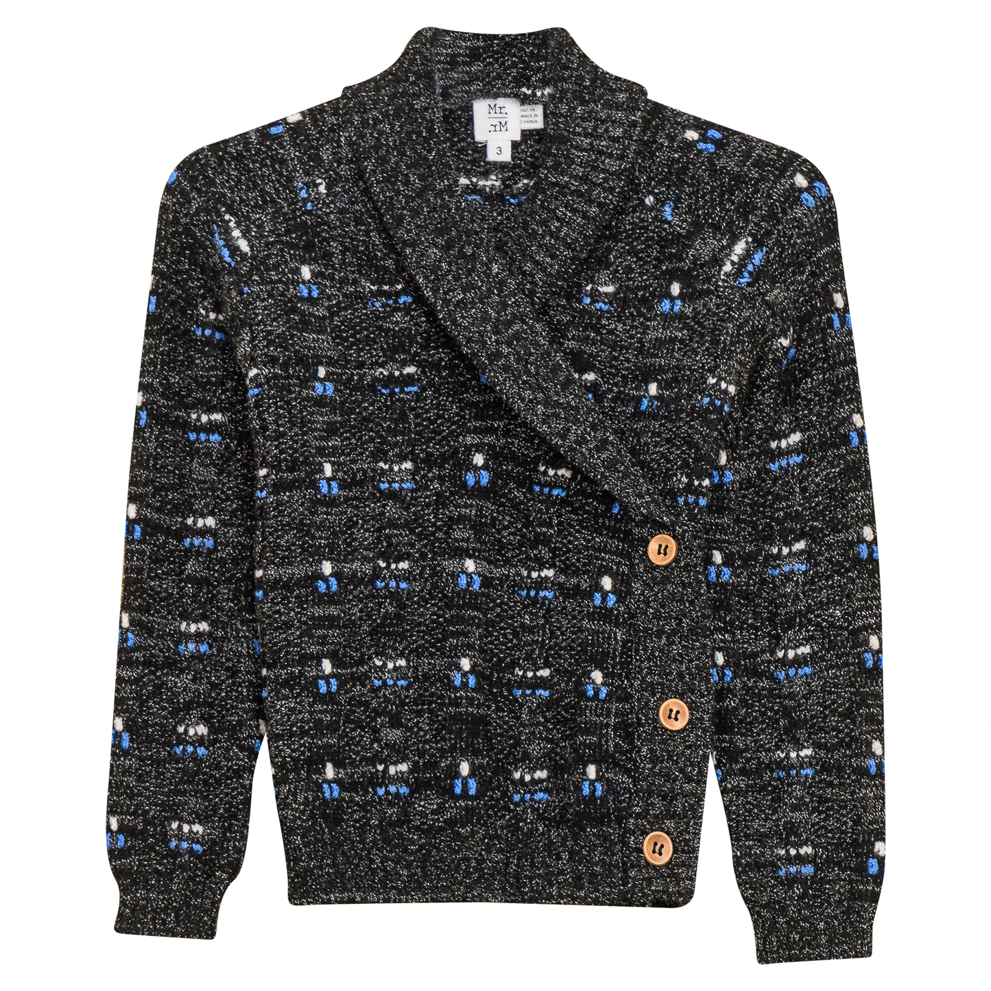 Textured Cable Knit Cardigan