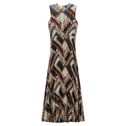 Crepe Pleated Jumper