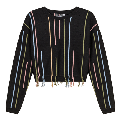 Knitted Crop Sweater