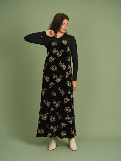Velvet Floral Jumper